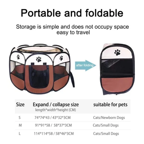 398e1263e3bd0b044d905427f1146941.webp Random Portable Folding Pet Tent