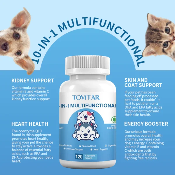 cn-11134207-7r98o-lm9w03bv37duaf.webp Pet Multivitamin 120 Tablets