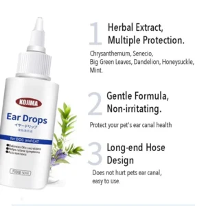 cn-11134207-7r98o-lyndplagp9cyae.webp KOJIMA Pet Ear Drops 50ml