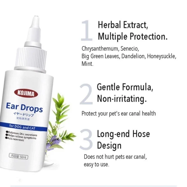 cn-11134207-7r98o-lyndplagp9cyae.webp KOJIMA Pet Ear Drops 50ml