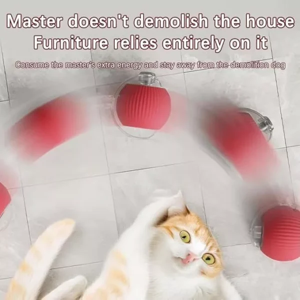 Interactive Rechargeable Cat Ball
