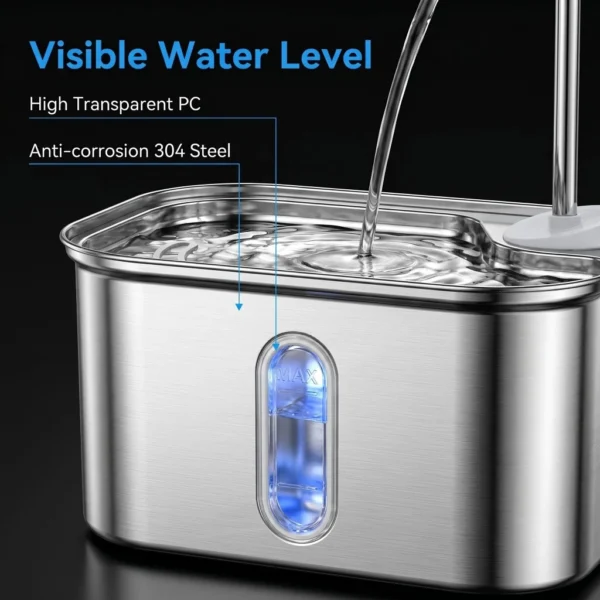 cn-11134207-820l4-mp82f43zwg0d0f.webp Stainless Steel Cat Water Fountain 2.8L