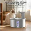 cn-11134207-820l4-mpdjv4wg68en2c.webp Random Stainless Steel Pet Water Dispenser 3L