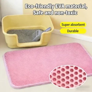 my-11134207-820l4-mlww95esxk3lce.webp Random Double Layer Cat Litter Mat L75cm W55cm