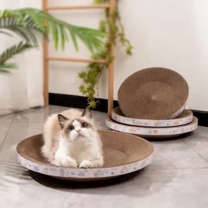 my-11134207-820l5-mhkac8ransw017.webp Round Cat Scratcher Board